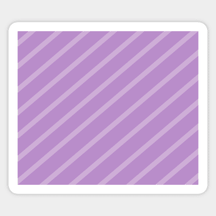 Diagonal lines - purple. Sticker